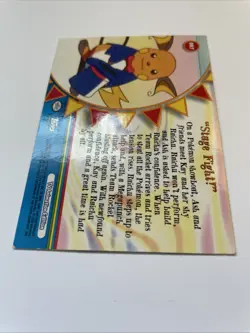Stage Fight! #OR7 - Pokemon 1999 Topps TV Animation (LP) - Image 3