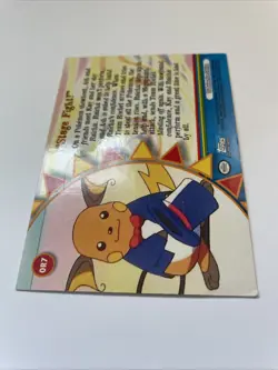 Stage Fight! #OR7 - Pokemon 1999 Topps TV Animation (LP) - Image 4