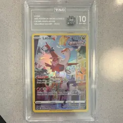 Pokemon TCG Latias 2023 Crown Zenith Galarian Gallery GG20/GG70 Holo TAG 10 - Image 1
