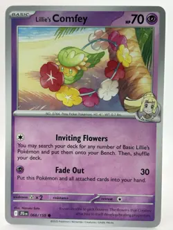 Pokemon - Lillie's Comfey 068/159 Sv09: Journey Together Regular - Image 1
