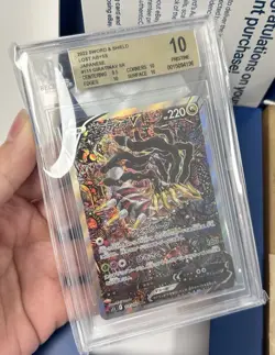 2022 POKEMON JAPANESE GIRATINA V S11 111/100 SR BGS 10 - Image 1