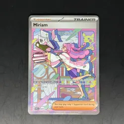 Pokemon TCG Miriam 251/198 Scarlet Violet Base SIR PACK FRESH CLEAN NM - Image 1