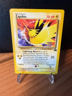 Pokemon Zapdos - WOTC Promo - #23 - LP Lightly Played 23 Wizards of the Coast - Image 1