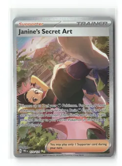 Pokemon TCG Prismatic Evolutions #173/131 Janine's Secret Art SIR - Image 1
