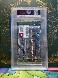 2016 Pokemon XY Fates Collide Zygarde art Break Booster Pack PSA 7 - Image 2
