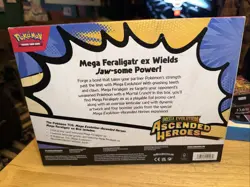 Pokemon TCG : Ascended Heroes, Mega Feraligatr Ex Collection Box - Image 2