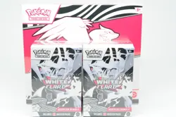 Pokemon TCG Mega Evolution White Flare ETB + 2x Booster Bundle Sealed Lot NEW - Image 1