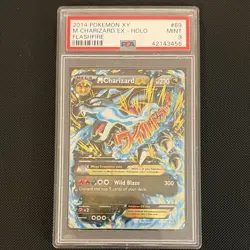 The Pokemon Company Pokemon TCG M Charizard EX Mega Holo 69/106 EN PSA 9 - Image 1
