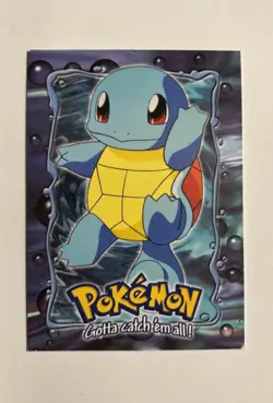 Pokemon topps Non Holo Squirtle Stage 1 - Image 1