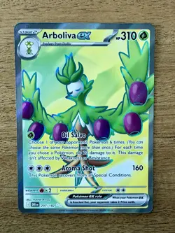 Arboliva ex 207/182 Ultra Rare Destined Rivals Pokemon Near Mint - Image 1