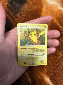Pokemon TCG Pikachu Holo DP16 Promo Moderately Played/Heavily Played 2007 - Image 1