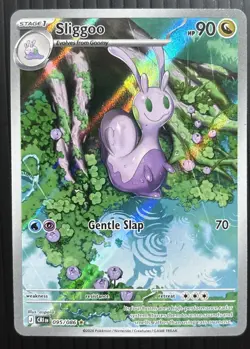 Pokemon TCG Chaos Rising Sliggoo 095/086 Illustration Rare Holo Nm+ - Image 1