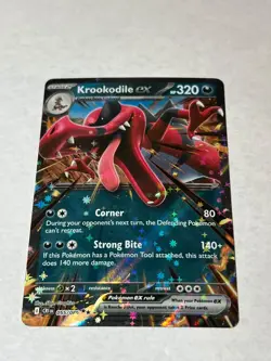 Krookodile ex 055/086 Double Rare Chaos Rising Pokemon Near Mint - Image 1