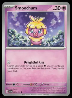 Smoochum 075/191 Common Surging Sparks Pokemon Near Mint - Image 1