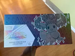 Pokemon Prismatic Evolution Super Premium Collection Sealed New - Image 1