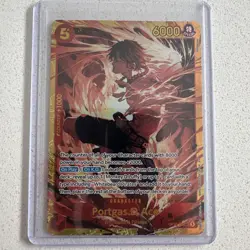 One Piece TCG Portgas D. Ace OP16-118 SEC The Time of Battle - English - Image 1