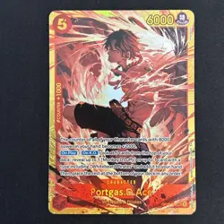 Portgas D. Ace OP16-118 SEC Alt Art One Piece The Time Of Battle Mint - Image 1