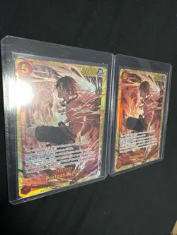 2 x Portgas D Ace OP16-118 SEC - The Time of Battle One Piece TCG OP16 - Image 1