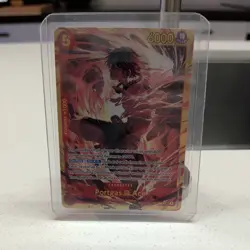 Portgas D. Ace SEC OP16-118 The Time of Battle ONE PIECE Eng PRE RELEASE IN HAND - Image 1