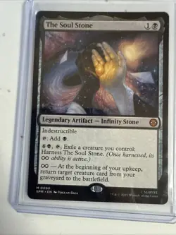 THE SOUL STONE (066) Marvel's Spider-man SPM Magic MTG MINT CARD - Image 1