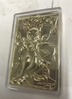 Pokemon 1999 Limited Edition Gotta Catch ‘em All 23K Mewtwo Trading Card TCCCX - Image 3