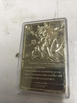 Pokemon 1999 Limited Edition Gotta Catch ‘em All 23K Mewtwo Trading Card TCCCX - Image 4