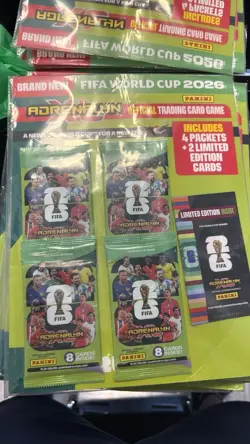 Panini FIFA World Cup 2026 Adrenalyn XL Trading Card Multipacks - Image 1