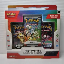 Pokemon TCG First Partner Illustration Collection Series 2 Sealed Unopened Flaws - Image 1