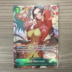Bandai One Piece CCG Boa Hancock OP16-032 Special Rare Alt Art Holo 9000 - Image 1