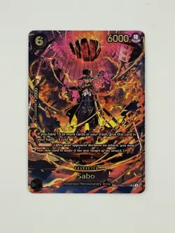 Sabo - OP15-EB04 SP - (PRB02-014 SP) - One Piece TCG English - Image 1
