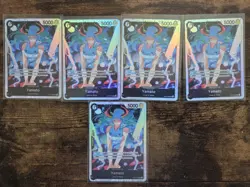 One Piece TCG - Yamato OP16-098 SR Playset (x5) - The Time of Battle NM/M - Image 1