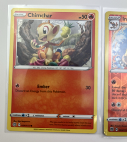 2 Card Lot Chimchar Infernape Reverse Holo Pokemon TCG 24-26/174 - Image 2