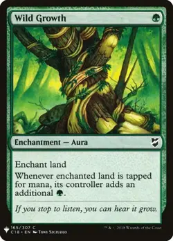 Wild Growth - Near Mint MTG Mystery Booster - Image 1