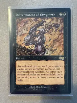 Yawgmoth’s Will Urza’s Saga 1998 Mtg Magic The Gathering Spencer Portuguese - Image 1
