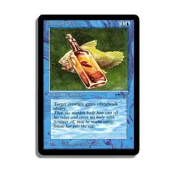 WOTC MtG Arabian Nights Fishliver Oil - Light (C3) Fair - Image 1