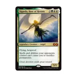 WOTC MtG Ultimate Masters Sigarda, Host of Herons (MR) NM - Image 1