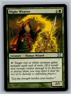 Magic The Gathering 10th Edition Might Weaver #278/383 MTG TCG CCG Tenth - Image 1