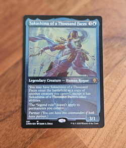 Sakashima of a Thousand Faces - ETCHED FOIL - NM - MTG - Image 1