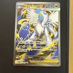 Mega absol 161/132 Mega Evolutions Pokemon card - Image 1