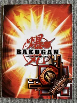Bakugan: New Vestroia| Copper Launcher 🔵 Blue Ability Card | 34/48d Foxbat - Image 4