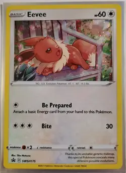 Eevee SWSH175 SWSH: Sword & Shield Promo Cards Holo - Image 1