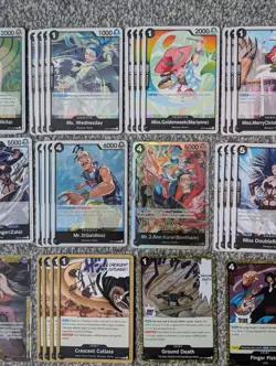One Piece TCG-OP14-EB04 Crocodile Tournament Meta Deck 50 card + SR/SEC - Image 4