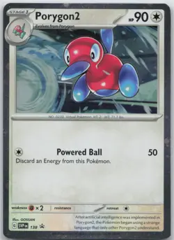 Porygon2 - (Cosmos Holo) Promo SV: Scarlet & Violet Promo Cards 138 NM - Image 1