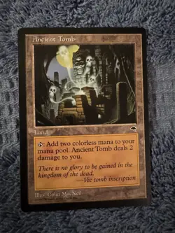 Ancient Tomb 315 Uncommon Tempest Magic: The Gathering LP - Image 1