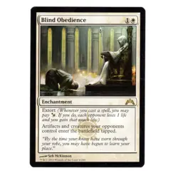 1x Blind Obedience (6) Gatecrash LP MTG Magic the Gathering x1 MKE - Image 1