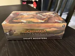 Magic: the Gathering, Dominaria Remastered, English Draft Booster Box, Sealed - Image 1