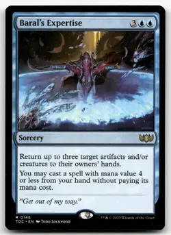 Baral's Expertise #146 (NM) Tarkir Dragonstorm TDC Magic MTG - Image 1
