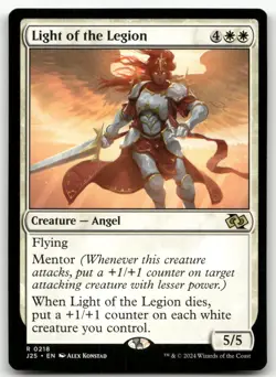 Light of the Legion #218 (NM) Foundations Jumpstart J25 Magic MTG - Image 1