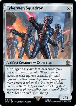 MTG Cybermen Squadron - Doctor Who Commander #176 - Image 1