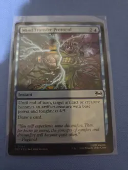 Mind Transfer Protocol #45 (Foil) (NM) TMT Magic MTG - Image 1